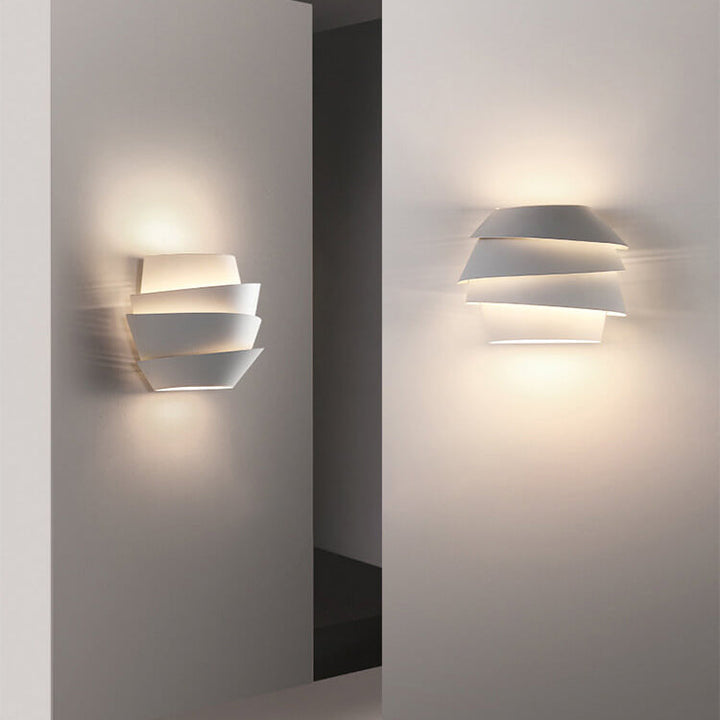 Nöfra | Minimalistisk Væglampe - Dobbeltsidet LED
