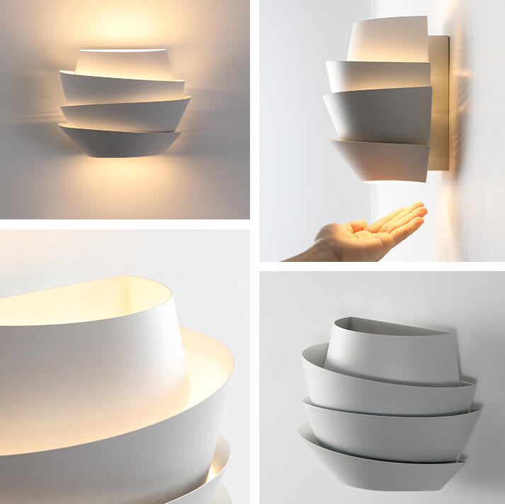 Nöfra | Minimalistisk Væglampe - Dobbeltsidet LED