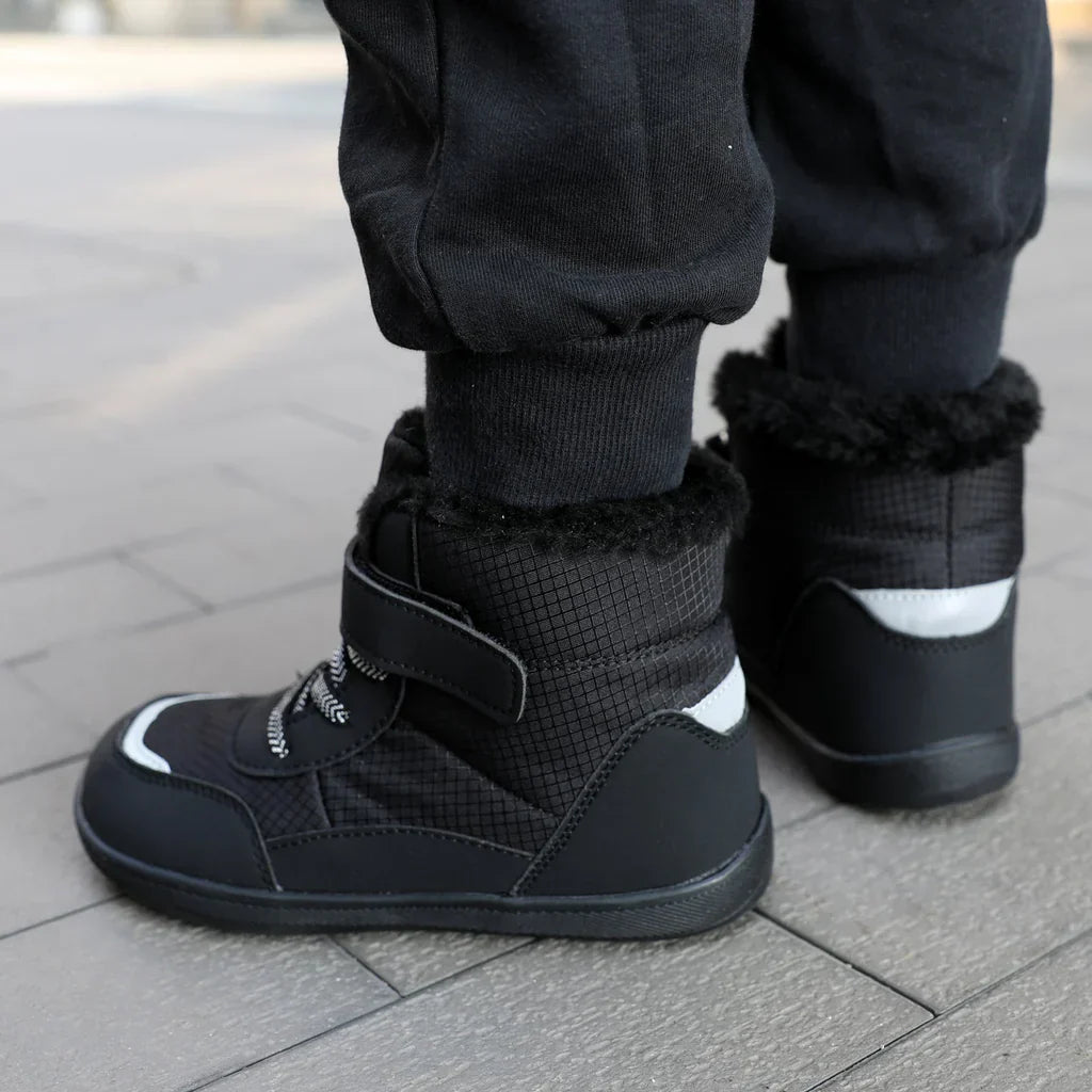 Pantofi barefoot pentru copii | Adidași căptușiți și rezistenți la apă pentru 3-15 ani