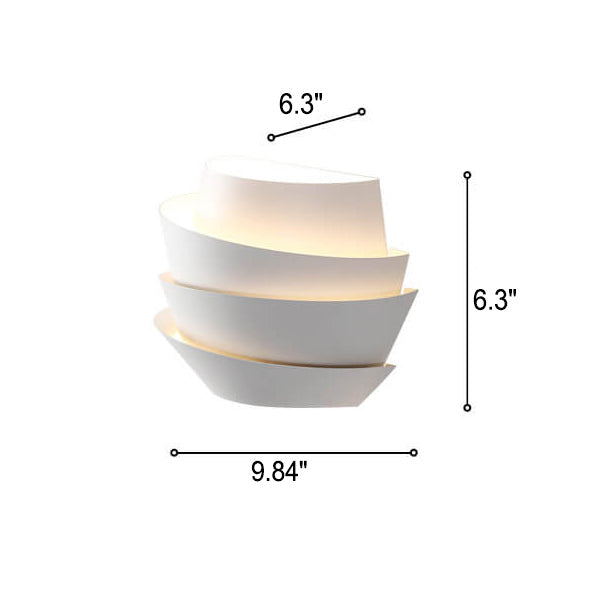 Nöfra | Minimalistisk Væglampe - Dobbeltsidet LED