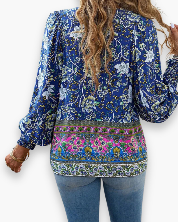 Calira | Dame Luftig Blomstret Sommertop