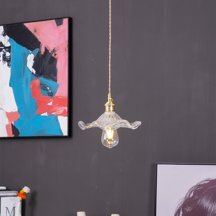 Ranka | Trendy závěsné světlo s květy ibišku