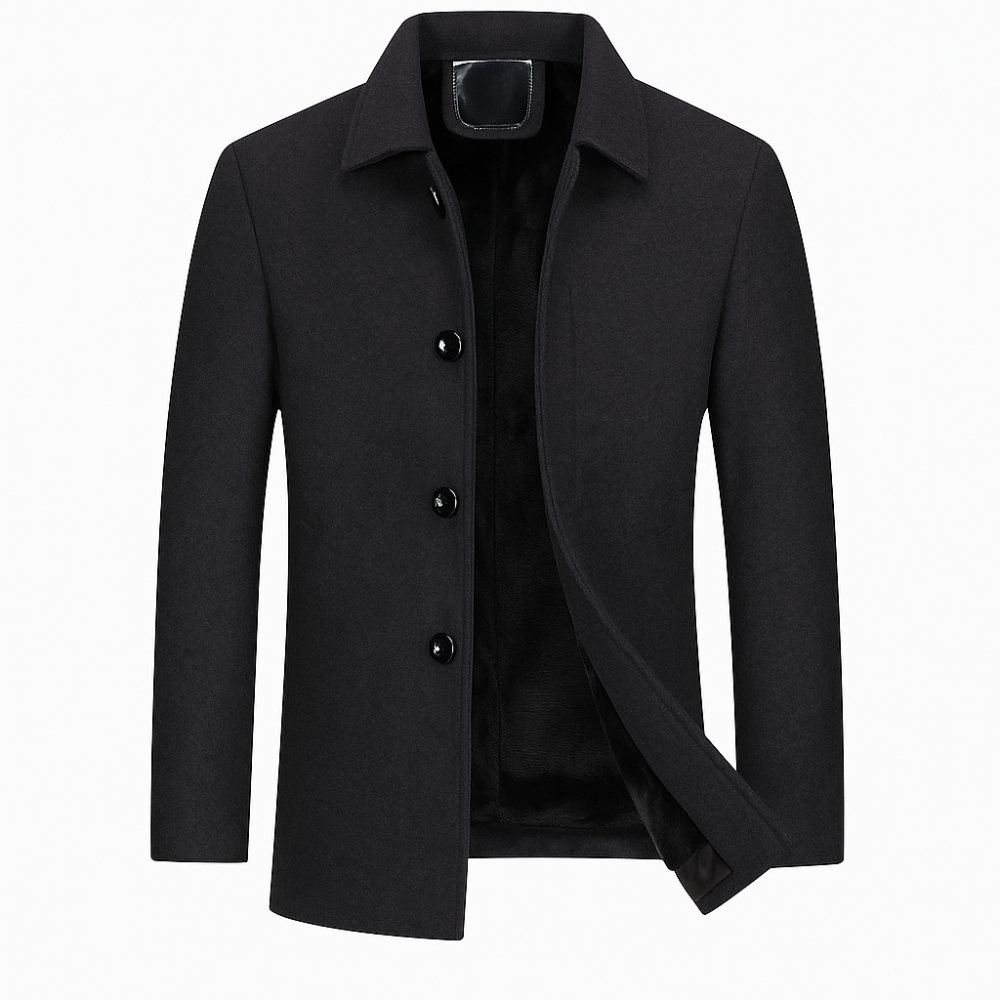 Manteau sur mesure classique et élégant pour homme