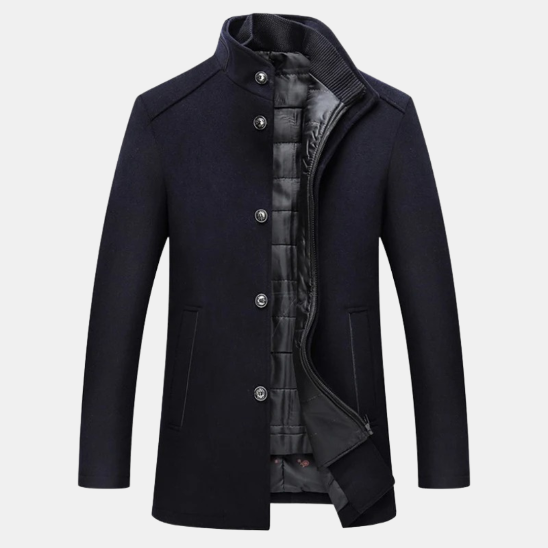 Årgang Stil Trenchcoat Til Mænd