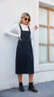 Femei Rochie midi stil denim cu pieptar