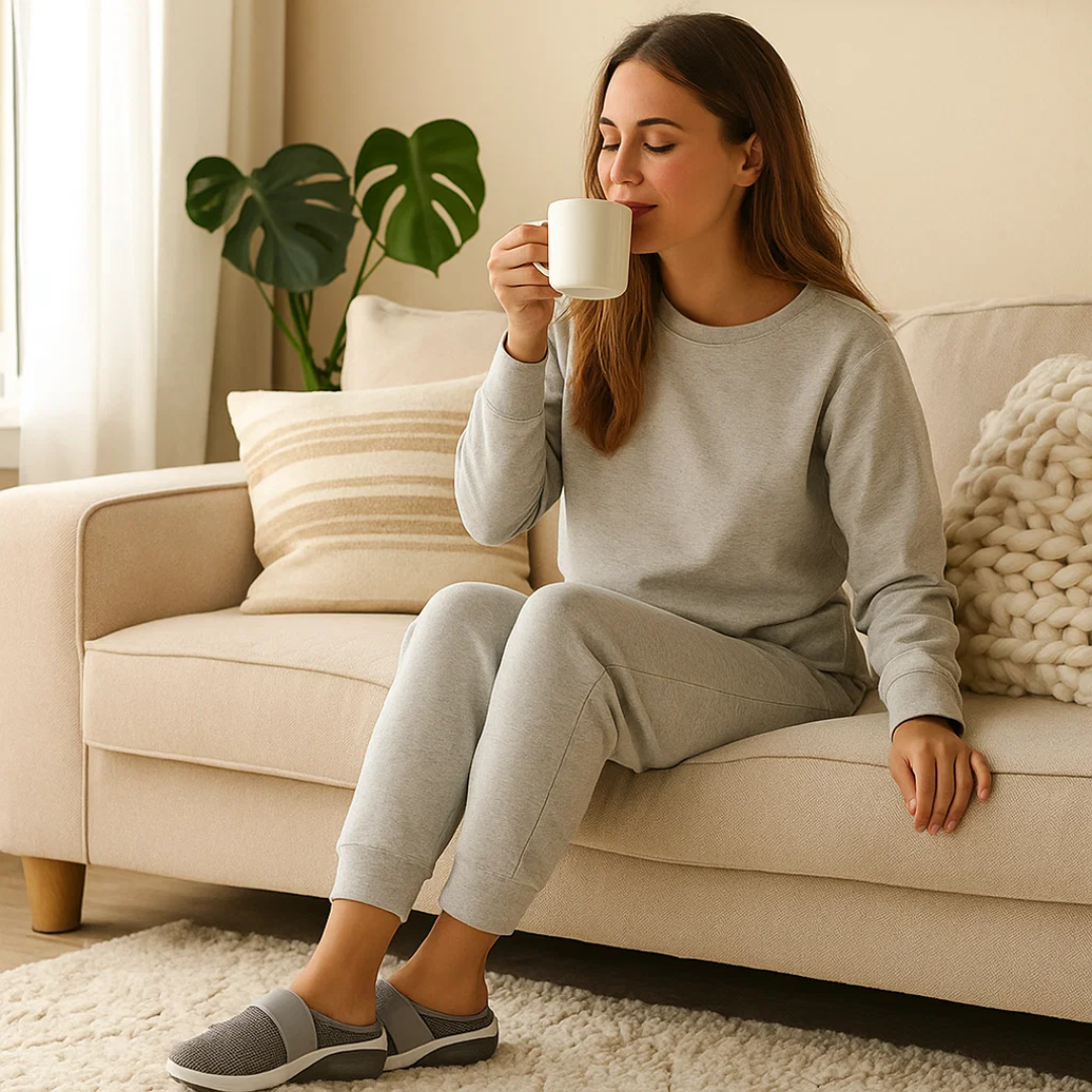 Chaussons orthopédiques | Chaussures confortables pour la maison pour hommes et femmes