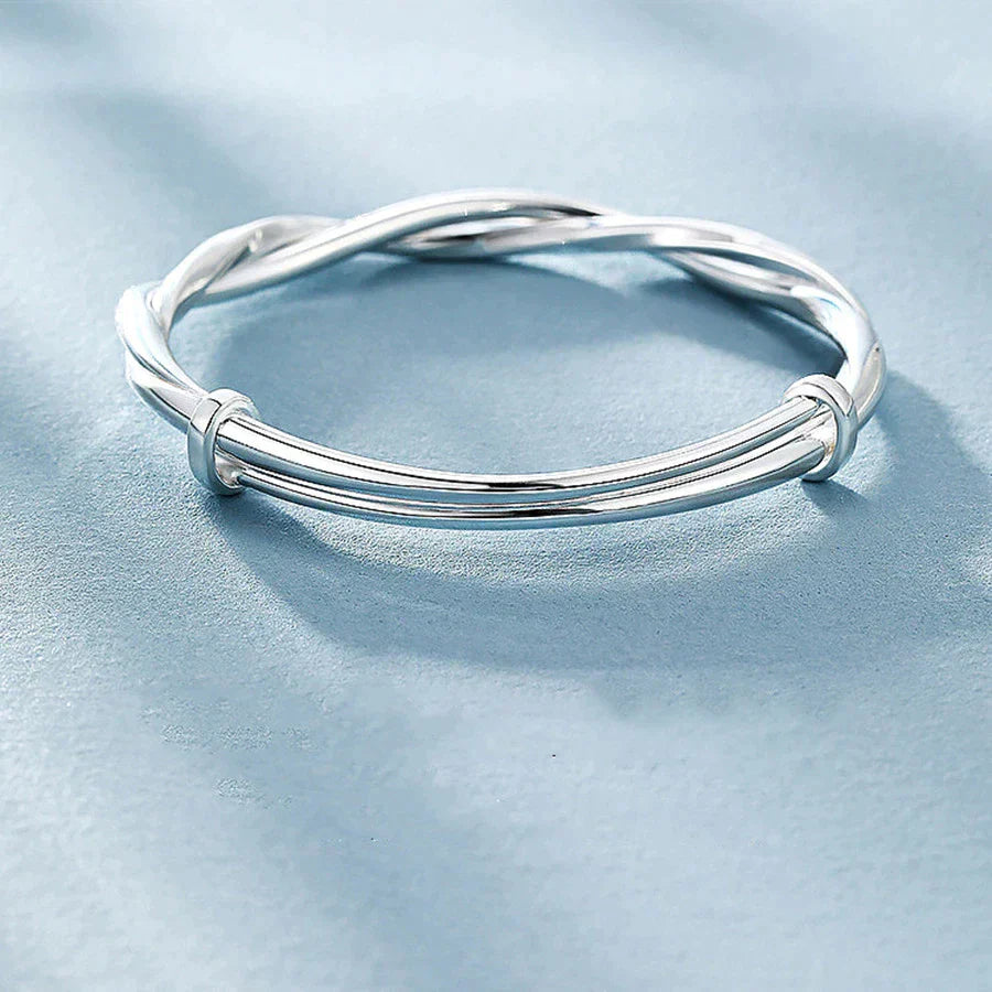 Margot | Stilfuldt Sølv Armbånd