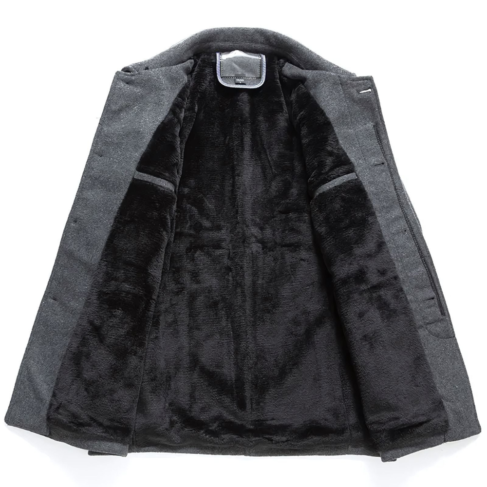 Manteau sur mesure classique et élégant pour homme