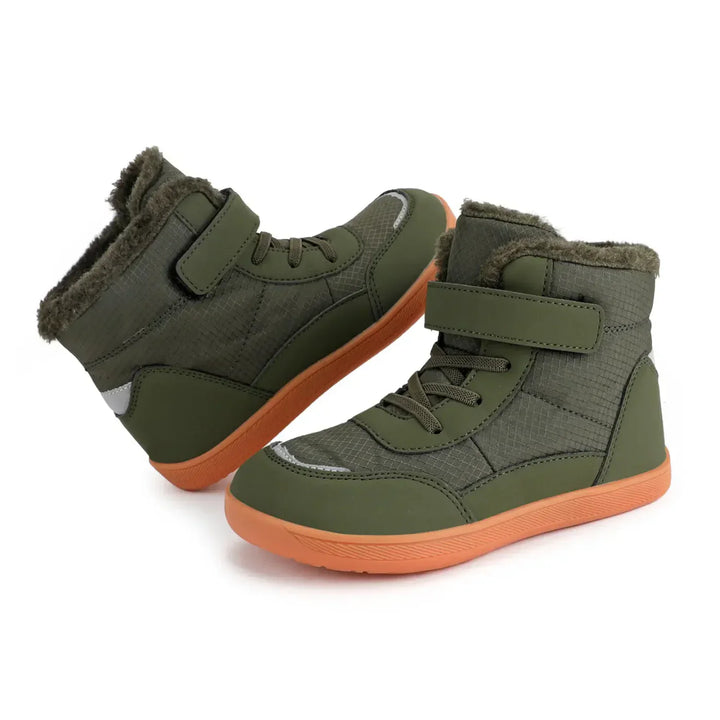 Pantofi barefoot pentru copii | Adidași căptușiți și rezistenți la apă pentru 3-15 ani