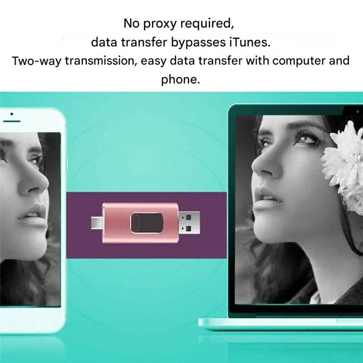DataVault 4-i-1 USB-Hukommelsesnøgle