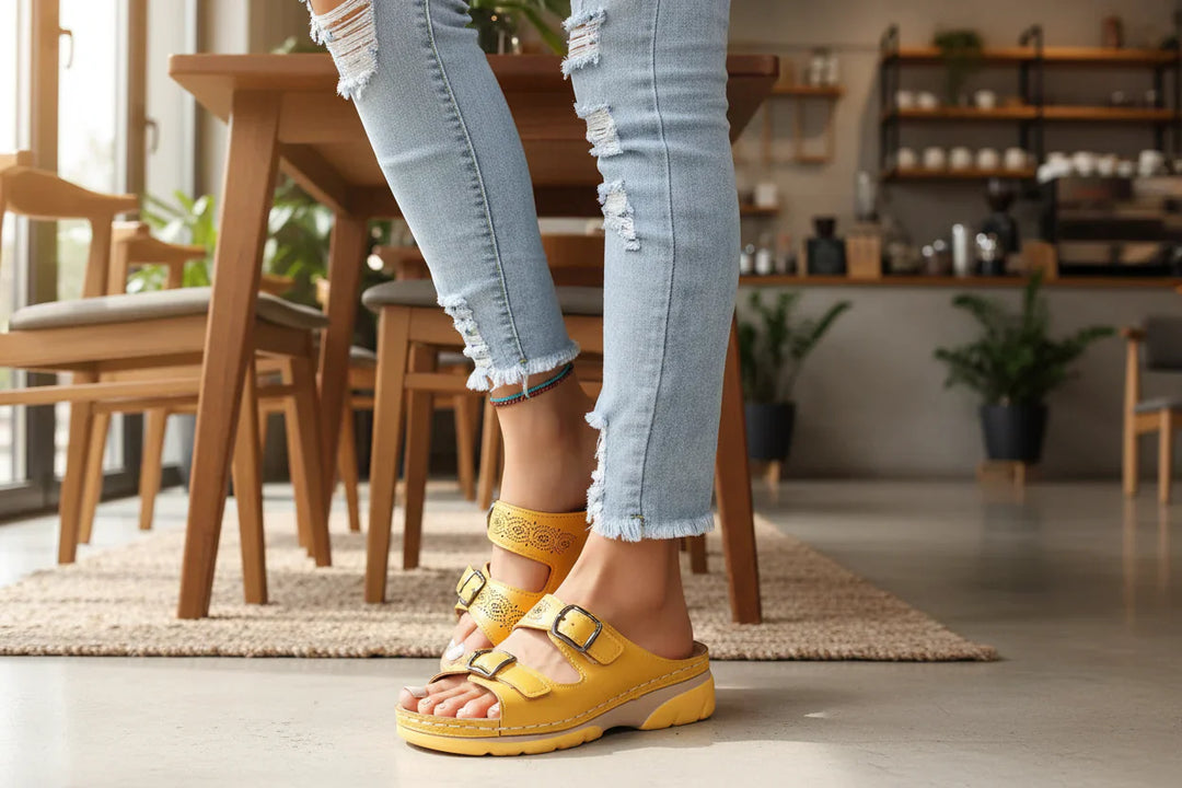 Women's Orthopedic Comfort Sandals | Adjustable Ergonomic Support