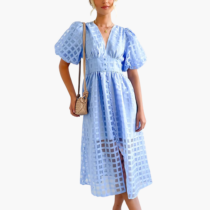 Robe midi d'été pour femme | Robe chic et élégante