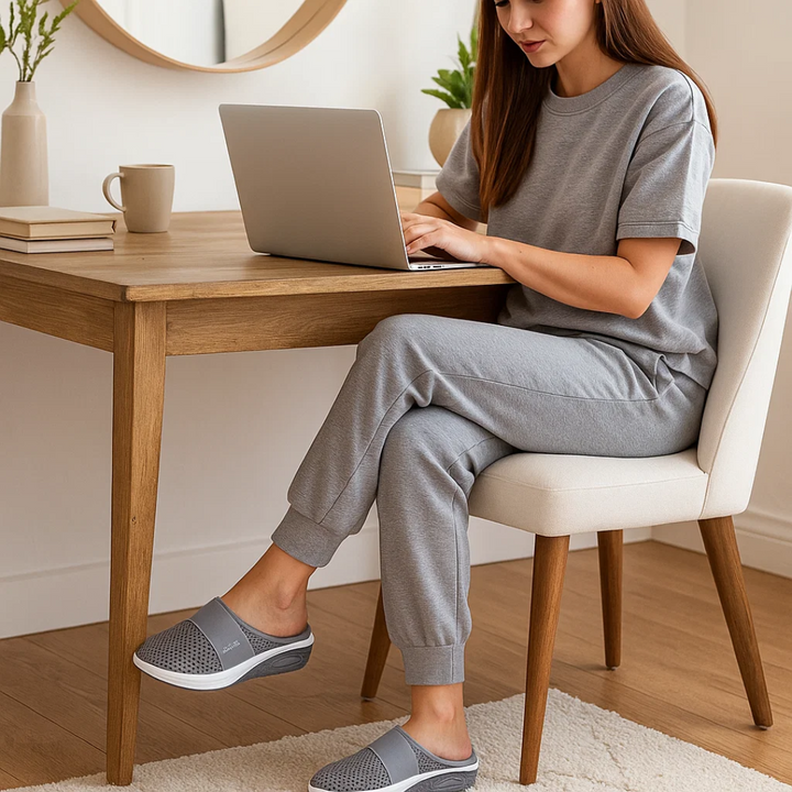 Chaussons orthopédiques | Chaussures confortables pour la maison pour hommes et femmes