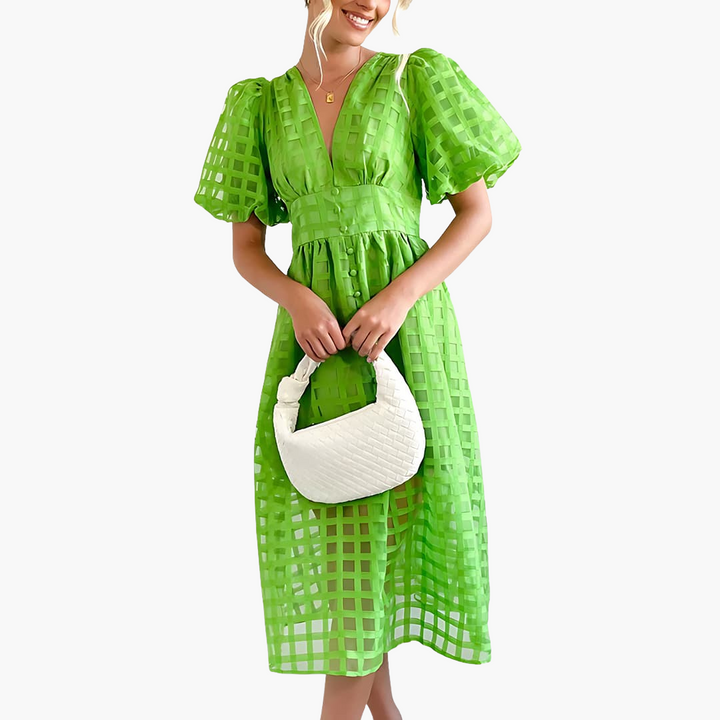 Robe midi d'été pour femme | Robe chic et élégante