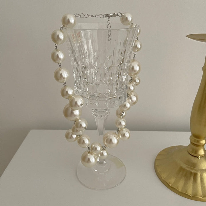 Elise | Úžasný perlový náhrdelník - elegantní klasické šperky pro ženy