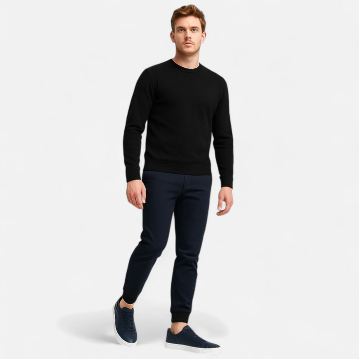 Chaussures de sport décontractées en cuir pour homme sans lacets | Baskets sans lacets