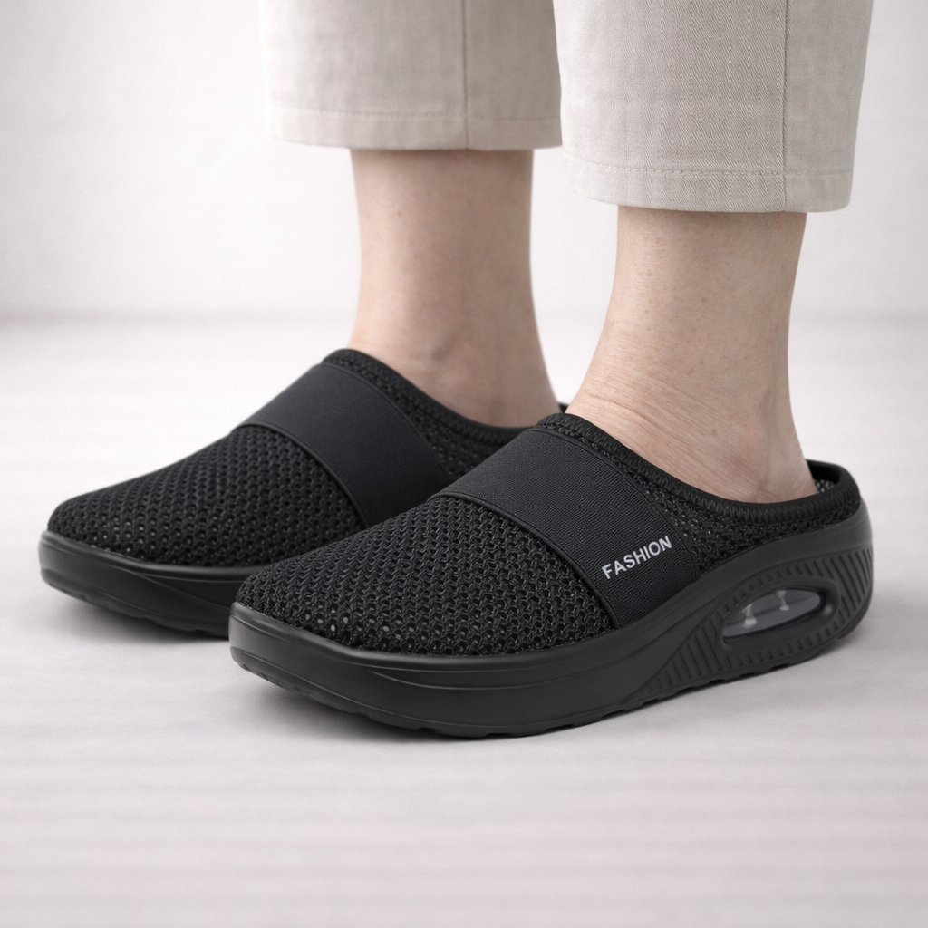 Γυναικεία Ορθοπεδικά Σανδάλια Slip-On | Σόλα με Στήριξη Αψίδας