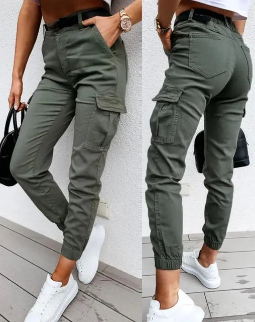 Karmina | Stylowe damskie spodnie z kieszeniami Last