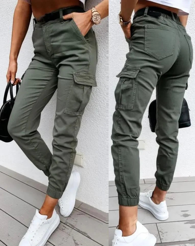 Karmina | Stylowe damskie spodnie z kieszeniami Last