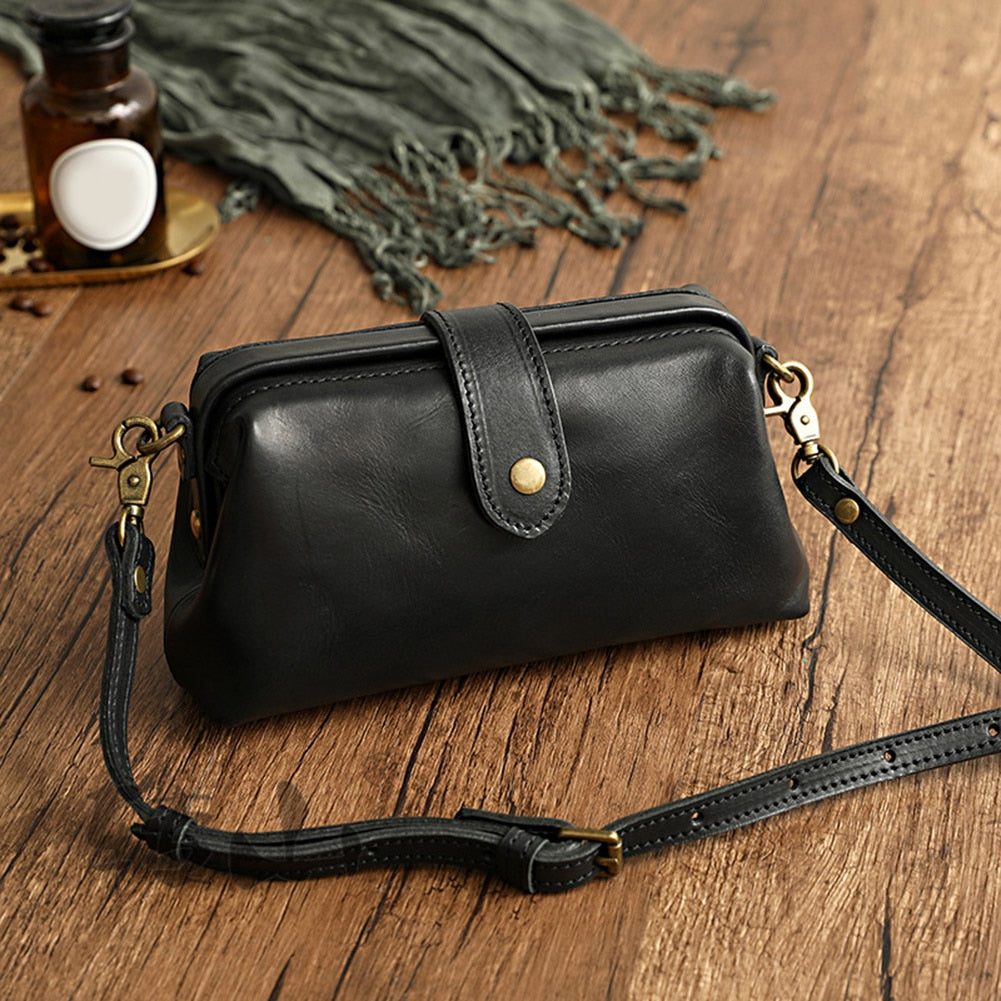 Elsinya | Sac en cuir rétro fait main