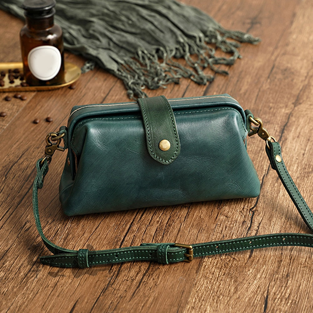 Elsinya | Sac en cuir rétro fait main