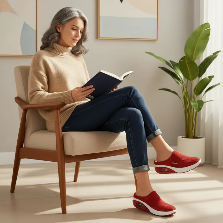 Γυναικεία Ορθοπεδικά Σανδάλια Slip-On | Σόλα με Στήριξη Αψίδας