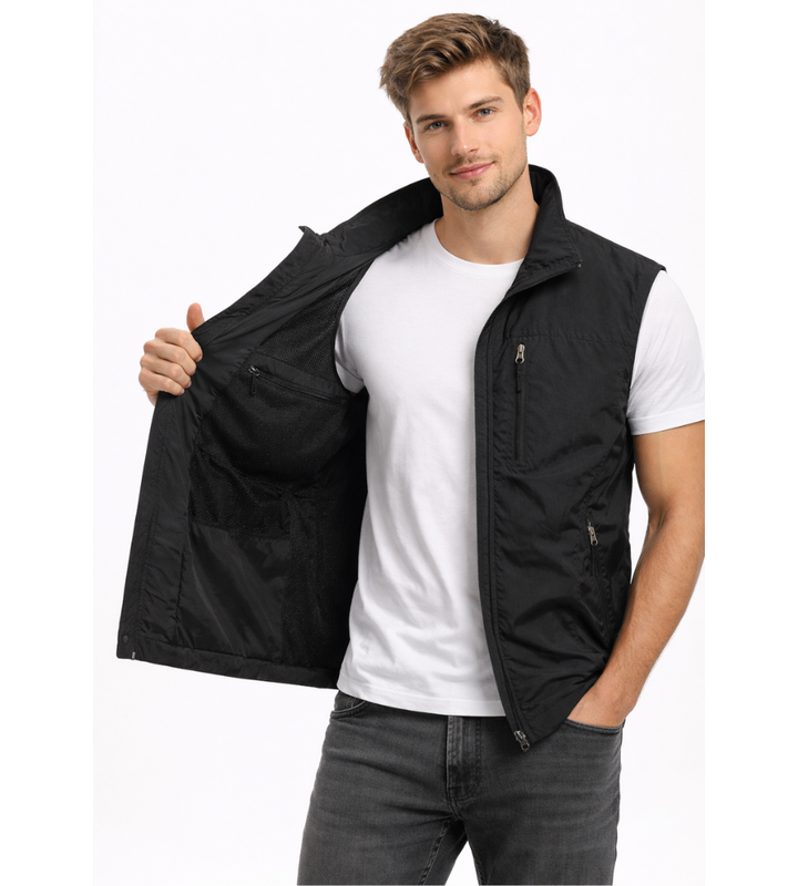 Herre Udendørs Gilet | Sommerstil