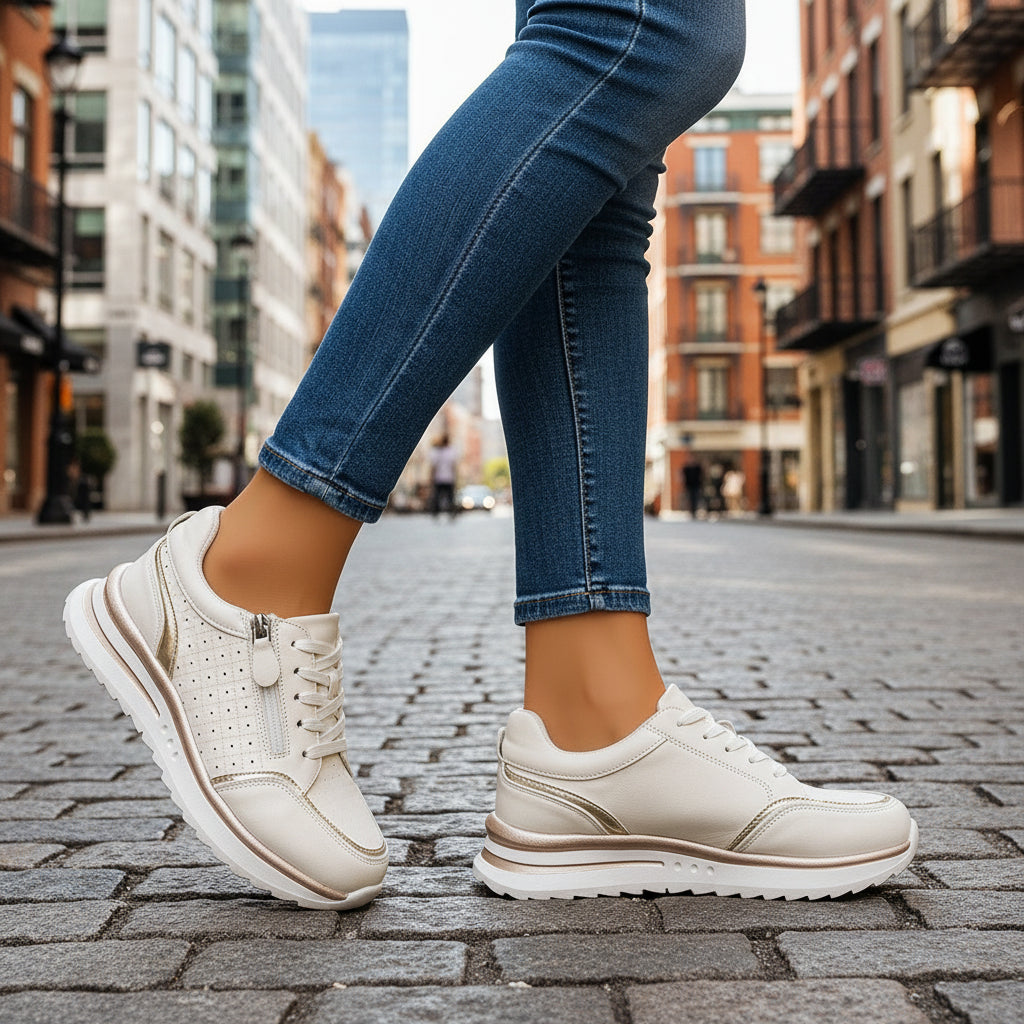 Women's Orthopedic Walking Sneakers | Arch Support Breathable Comfort Shoes