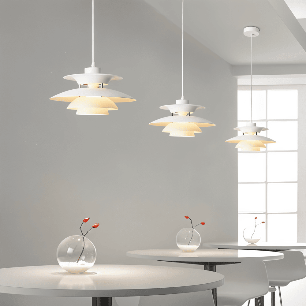 Klassisk og Moderne Metal Loftlampe til Stue Eller Køkken