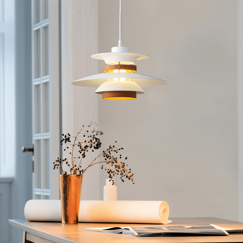 Klassisk og Moderne Metal Loftlampe til Stue Eller Køkken