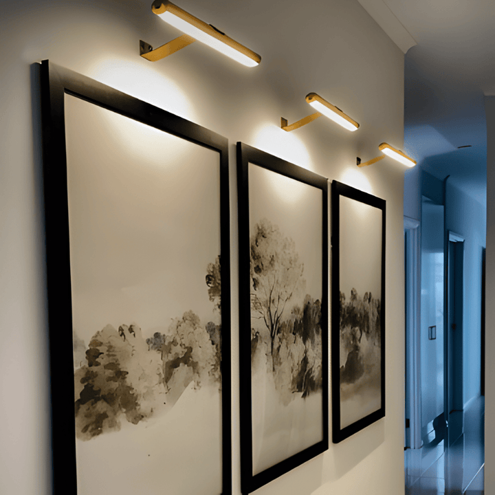 Magnetisk LED-Væglampe | 120° Drejelig Ledningsfri Lampe