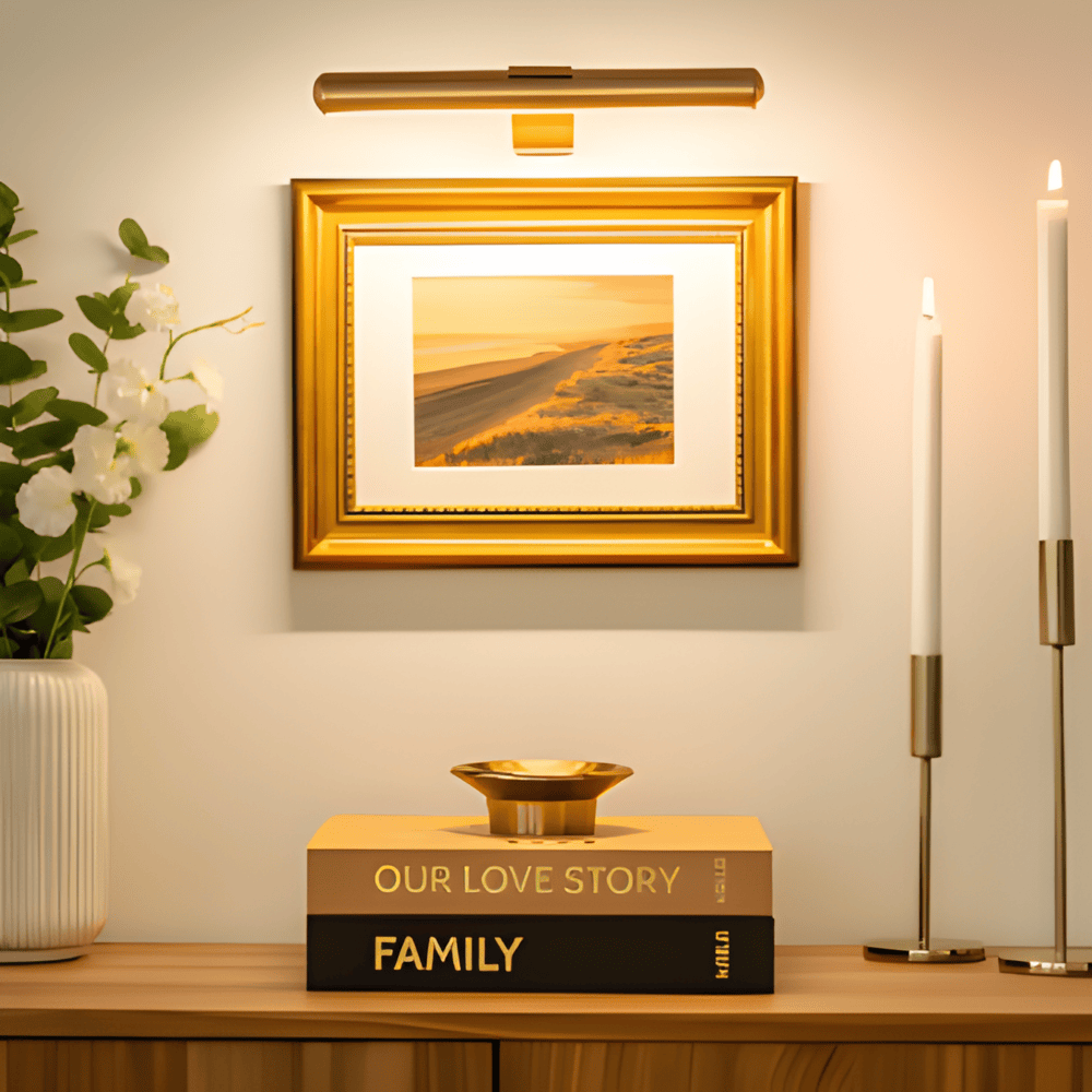 Magnetisk LED-Væglampe | 120° Drejelig Ledningsfri Lampe