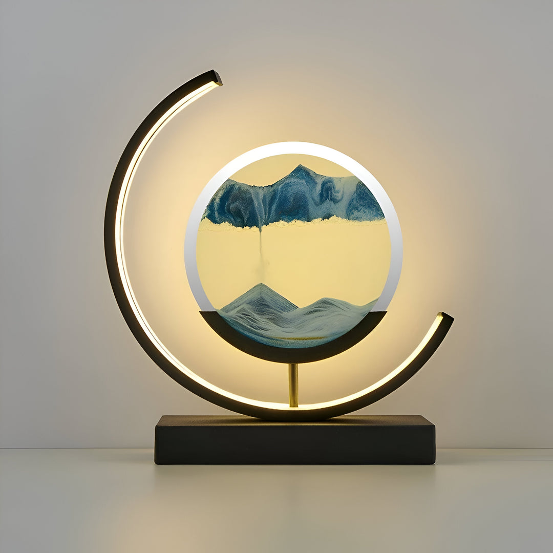 Lampa artystyczna Sand Glød Flytning Sand