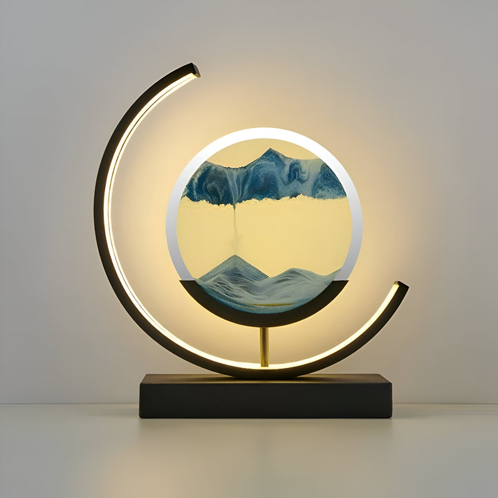 Lampa artystyczna Sand Glød Flytning Sand