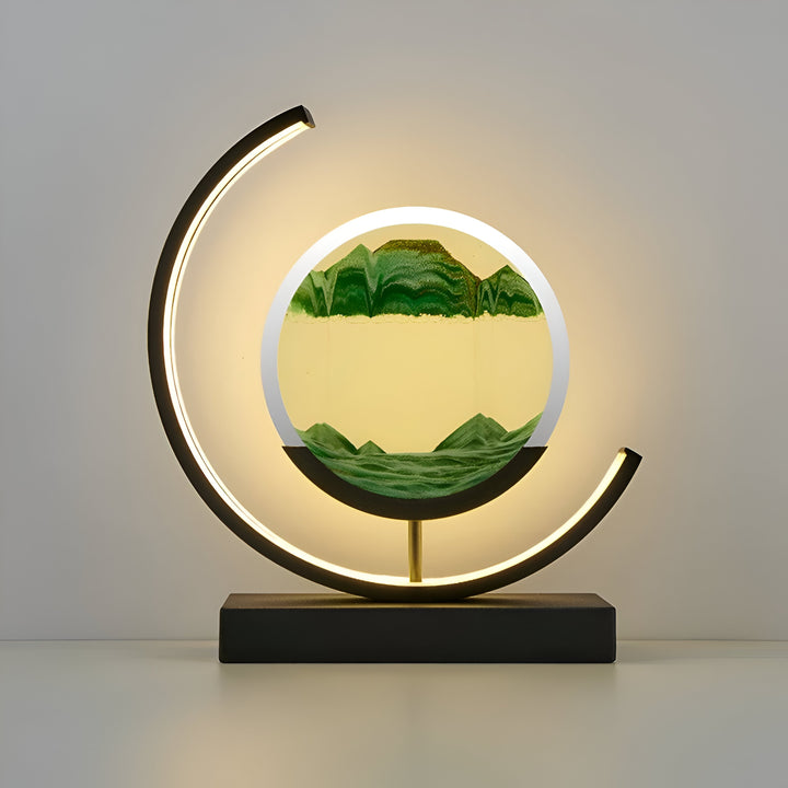Lampa artystyczna Sand Glød Flytning Sand