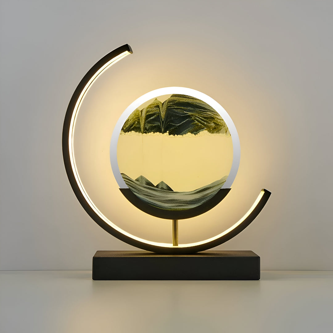 Lampa artystyczna Sand Glød Flytning Sand