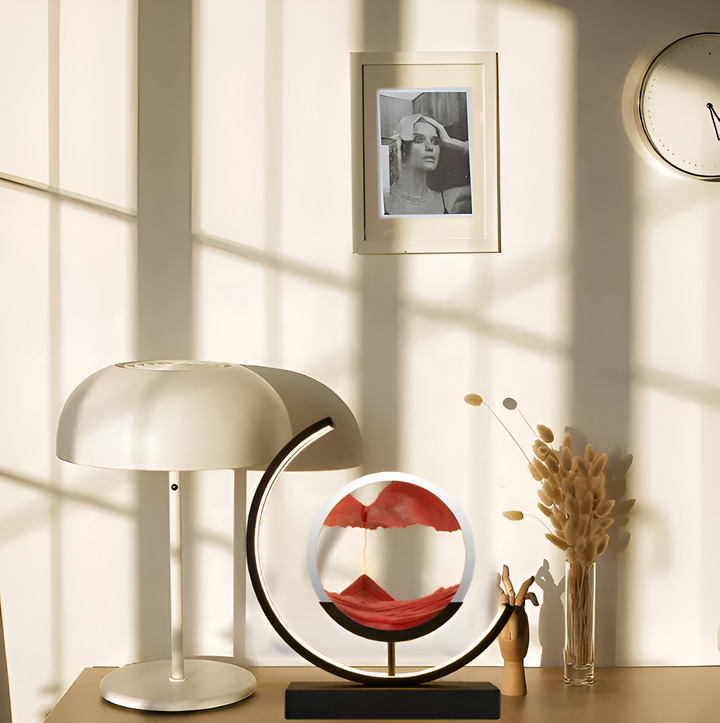 Lampa artystyczna Sand Glød Flytning Sand