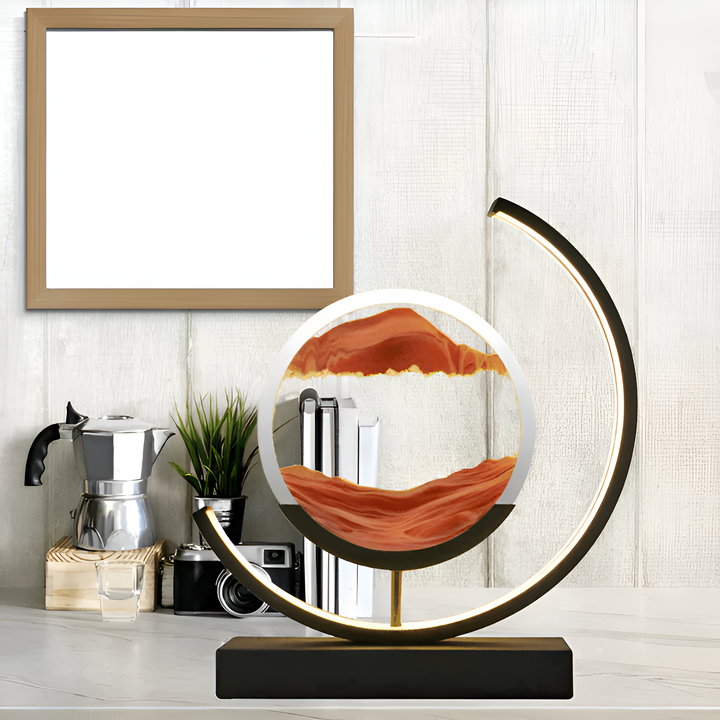 Lampa artystyczna Sand Glød Flytning Sand
