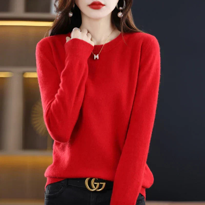 Women's Cashmere Crewneck Sweater