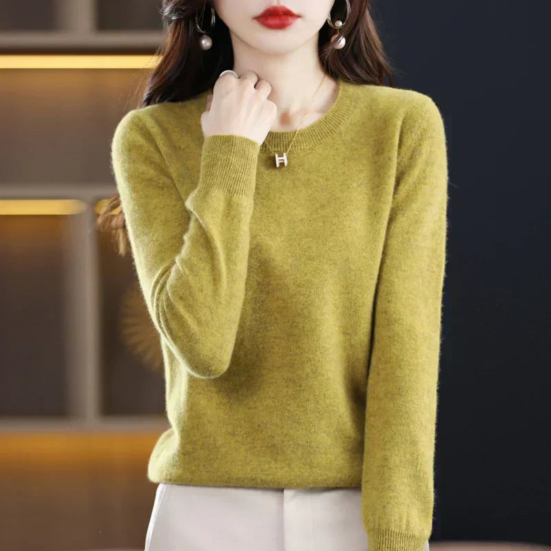 Women's Cashmere Crewneck Sweater