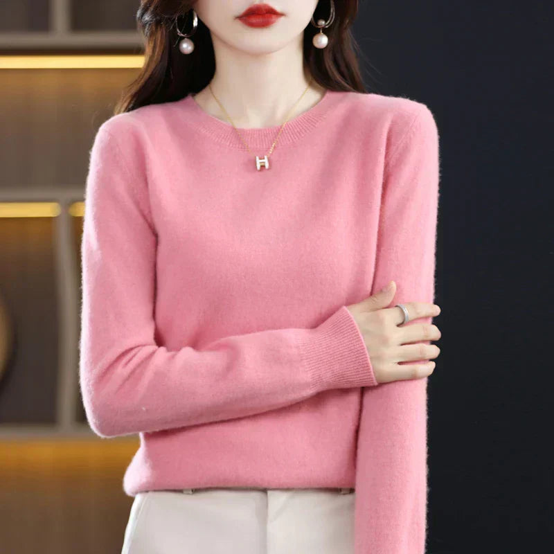 Women's Cashmere Crewneck Sweater