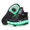 Children's LED Roller Shoes | Glowing Skate Shoes with Hidden Wheels