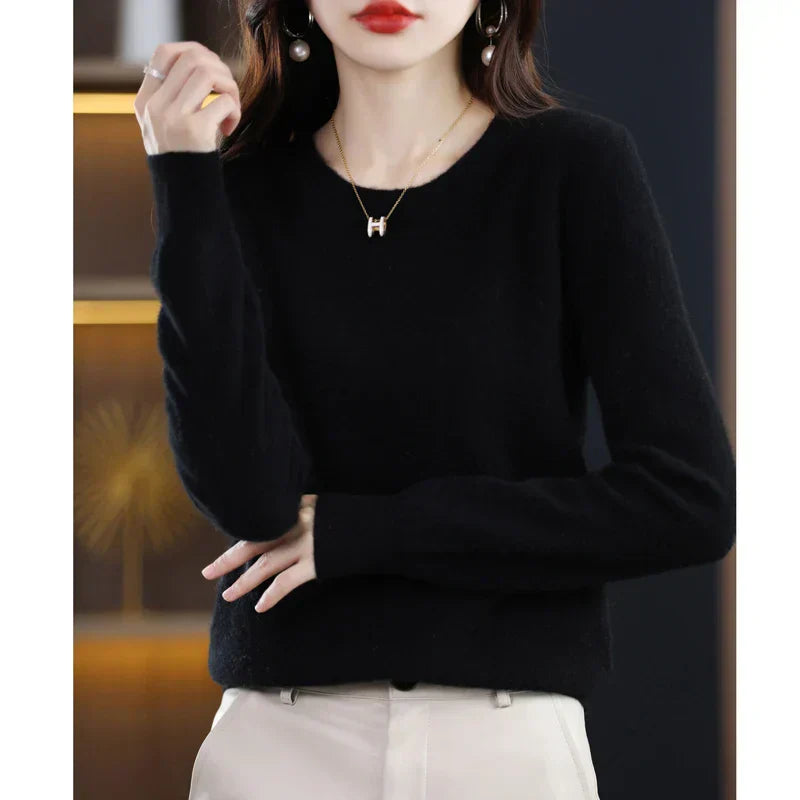 Women's Cashmere Crewneck Sweater
