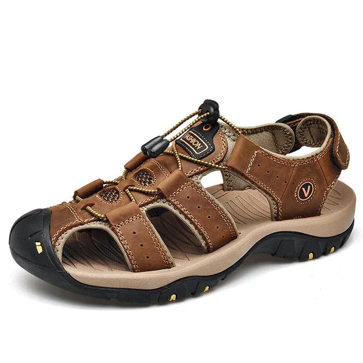 Sandales confort avec soutien de la voûte plantaire pour homme | Sandale d'été ergonomique réglable
