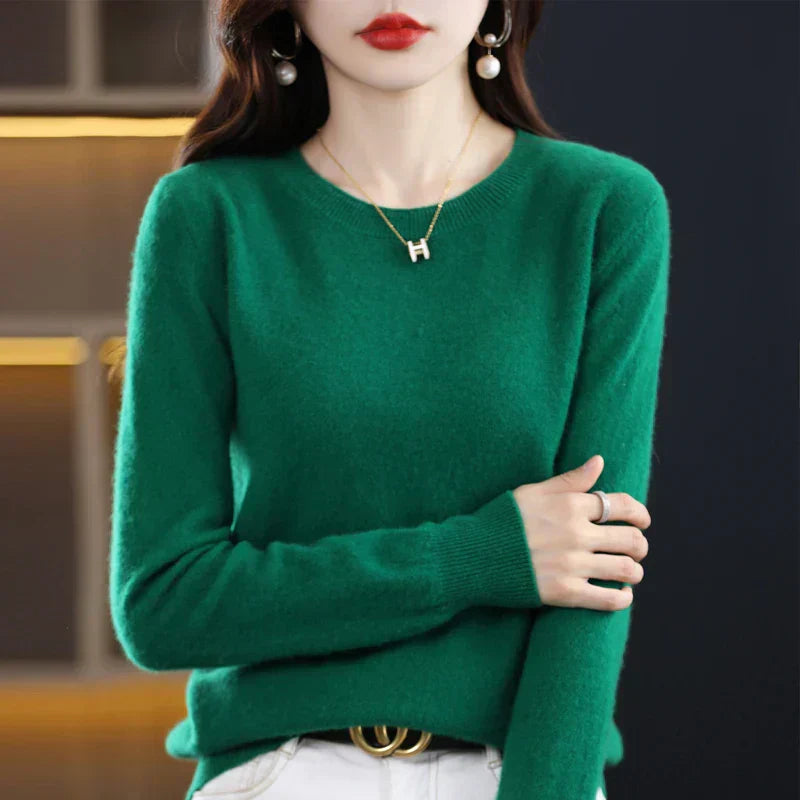 Women's Cashmere Crewneck Sweater