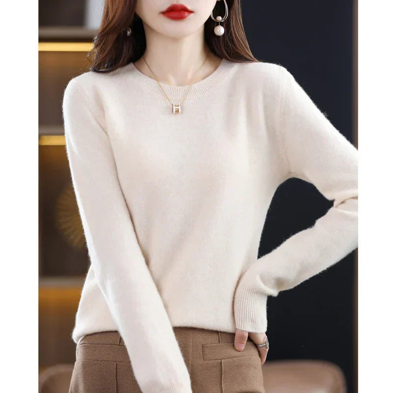 Women's Cashmere Crewneck Sweater