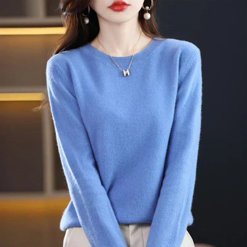 Women's Cashmere Crewneck Sweater