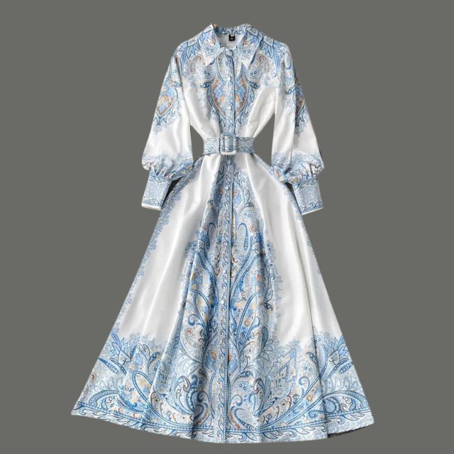 Aribella| Rochie în linie A cu imprimeu floral