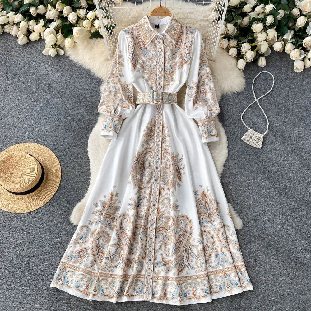 Aribella| Rochie în linie A cu imprimeu floral