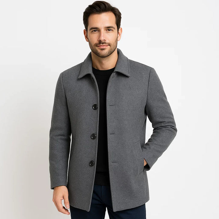 Manteau sur mesure classique et élégant pour homme